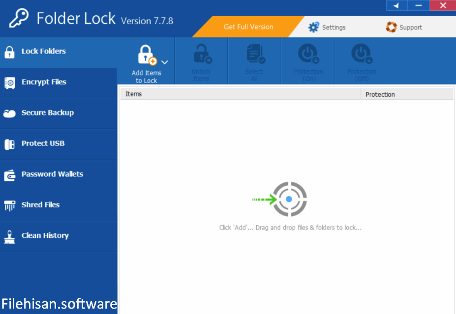 Folder Lock Rachadura